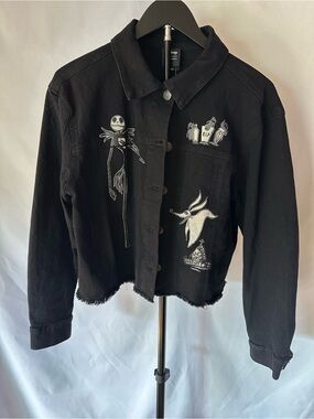 Disney Her Universe The Nightmare Before Christmas Jack Skellington Jacket M